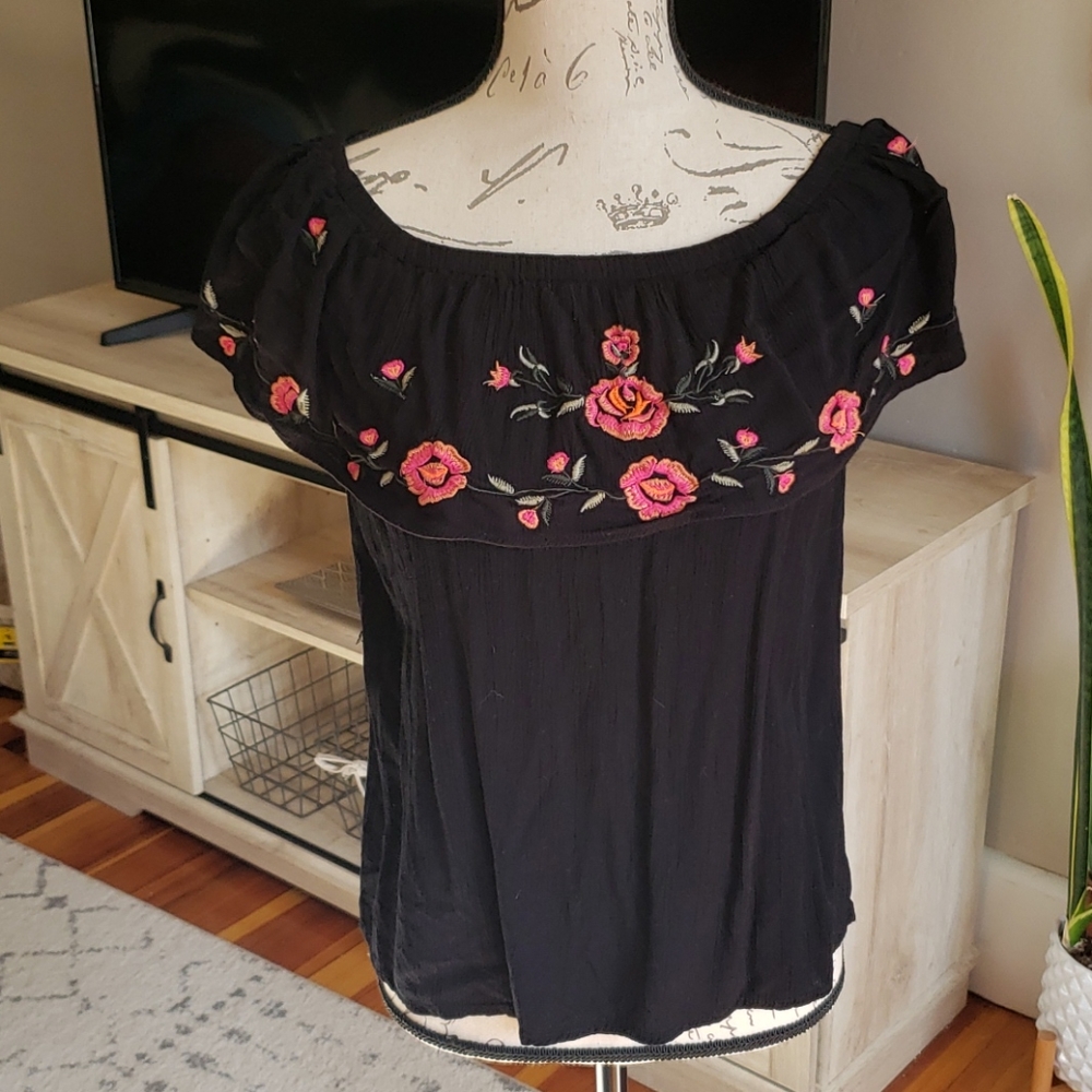Ruffle blouse